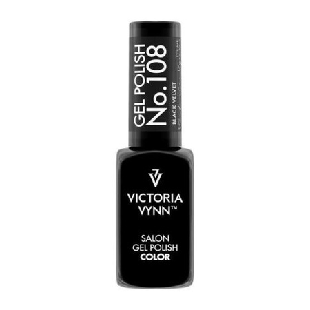 VICTORIA VYNN 108c Gel Polish Farbe Black Velvet Hybrid Lack 8ml 