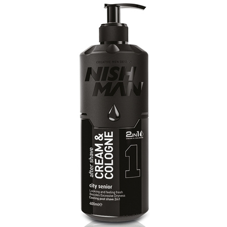 Nishman After Shave Creme Köln 01 City Senior After Shave Creme 400 ml