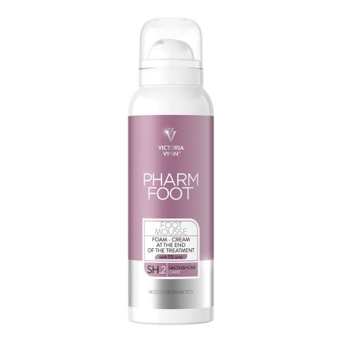 Pharm Foot Mousse Foam - Cream Finishing Treatment 5% Urea 105 ml