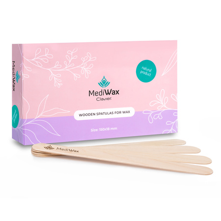Clavier Mediwax Holz-Wachsstäbchen 100 Stück.