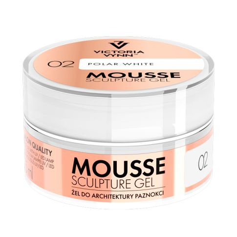 Victoria Vynn Mousse Gel 02 Polar Weiß 15 ml