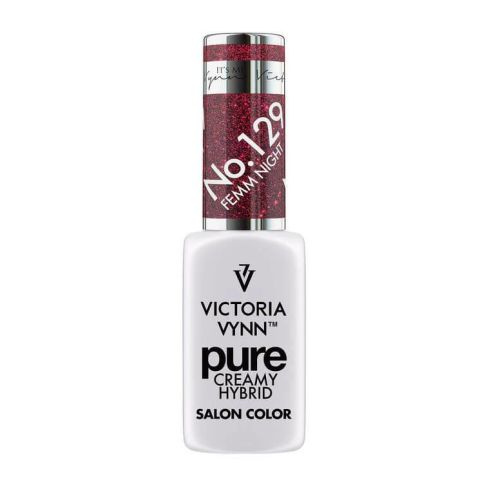 VICTORIA VYNN 129 Pure Creamy Hybrid Femm Night Cream Hybrid Lacquer 8ml