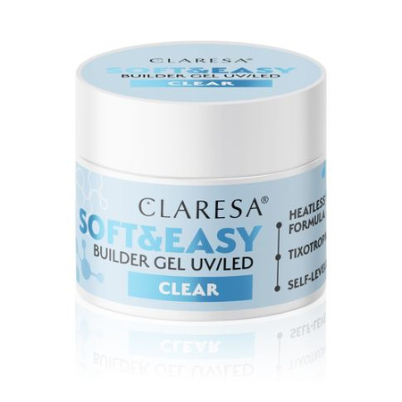 Claresa Soft&Easy Builder Gel Klar 45g 