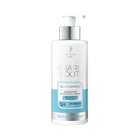 Pharm Foot Bio Compress Nährende und beruhigende Creme mit Colostrum und Aloe Vera 250 ml
