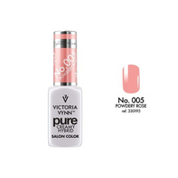 VICTORIA VYNN 005 Reiner cremiger Hybrid-Puderrose-Creme-Hybrid-Lack 8ml