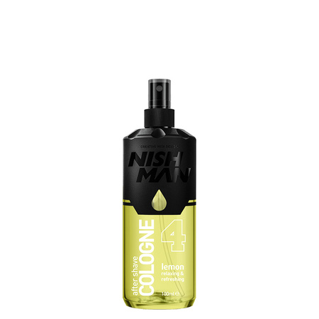 Nishman After Shave Cologne 4 Zitrone Eau de Cologne 100 ml