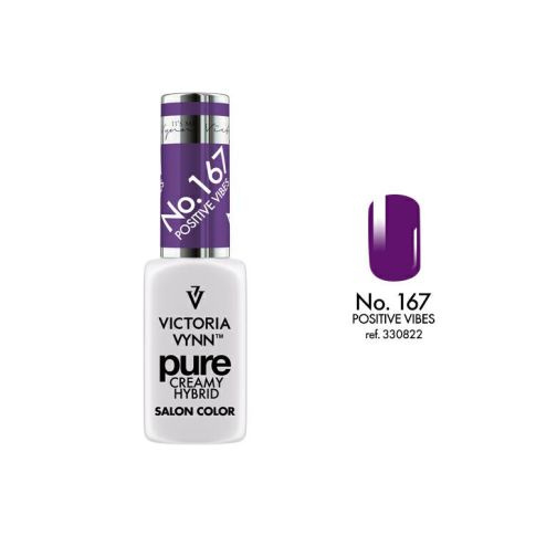 VICTORIA VYNN 167 Pure Creamy Hybrid Positive Vibes Creme Hybrid-Lack 8ml