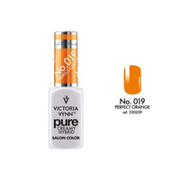 VICTORIA VYNN 019 Pure Creamy Hybrid Perfekte Orange Creme Hybrid Lack 8ml