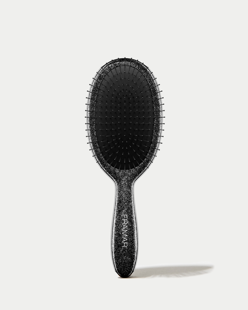 Framar Black Glitter Entwirrbürste, schwarz mit Glitzer