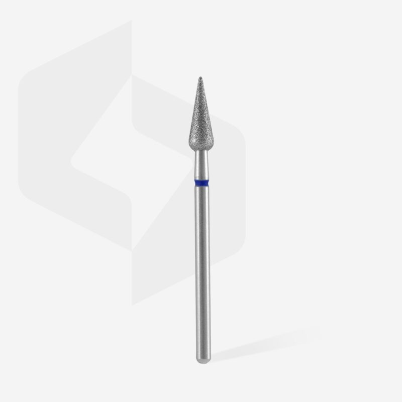 Staleks Sharp Blue Pear Diamond Cutter Expert 4 mm/ 12 mm