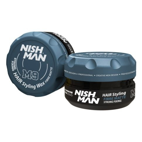 Nishman M9 Starke Fixierung Geschmeidig Mattes Haar Pomade 100ml
