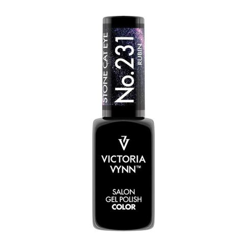 VICTORIA VYNN 231 Gel Polish Farbe Stone Cat Eye Rubin 5D Hybrid Lack 8ml