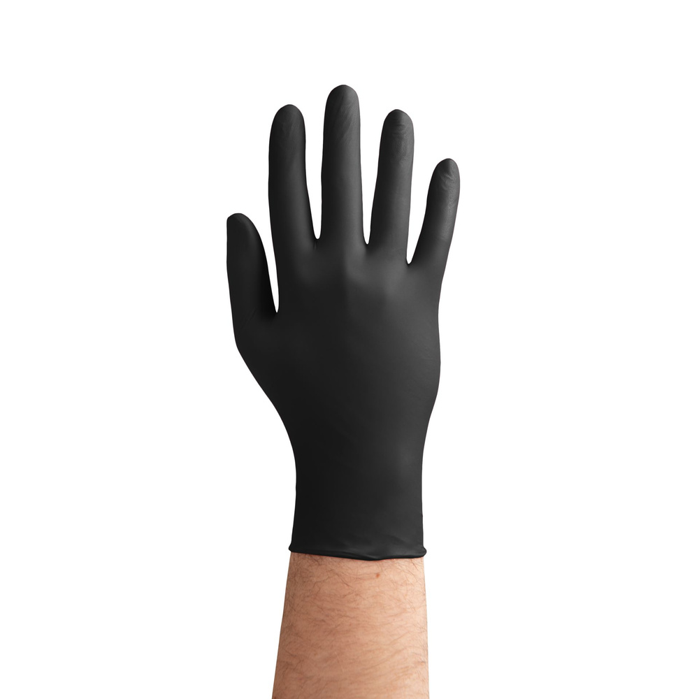 Zarys Easy Care Schwarze Nitril-Handschuhe L 100 Stk.