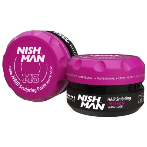 Nishman M5 Fibre Matte Look Haar Paste 100 ml