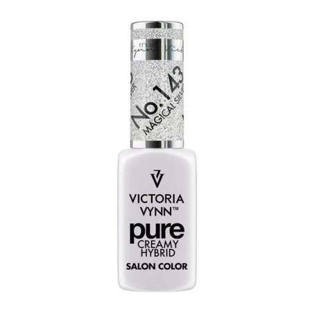 VICTORIA VYNN 143 Pure Creamy Hybrid Magical Silver Creamy Hybrid Lack 8ml 