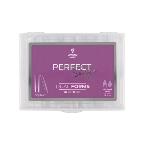 Victoria Vynn Perfect Shape Doppelformen Quadratisch 120 Stk.