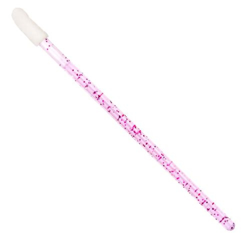 Clavier Velour Gloss Applikatoren - Glitter Pink 50 Stück.