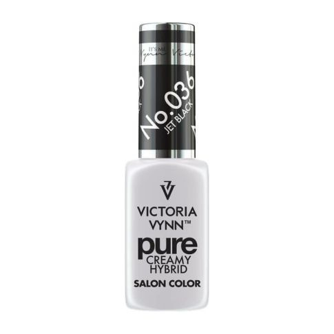 VICTORIA VYNN 036 Pure Creamy Hybrid Jet Black Creme-Hybrid-Lack 8ml