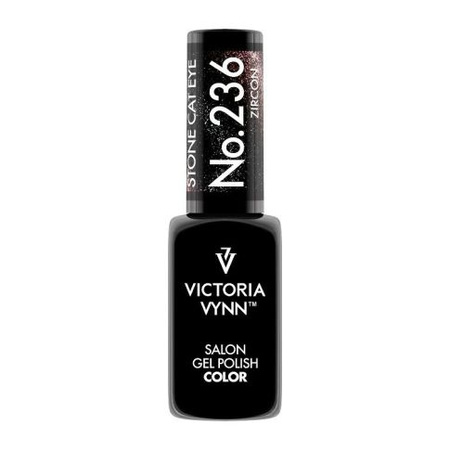 VICTORIA VYNN 236 Gel Polish Farbe Stein Katzenauge Zirkon 5D Hybrid Lack 8ml 