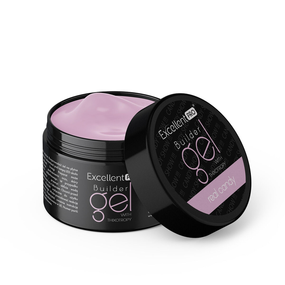 Excellent PRO Builder Thixo Real Candy Nail Builder Gel 50g