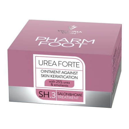 Pharm Foot Urea Forte Salbe gegen Keratose 25% Urea und Emollients 75 ml 