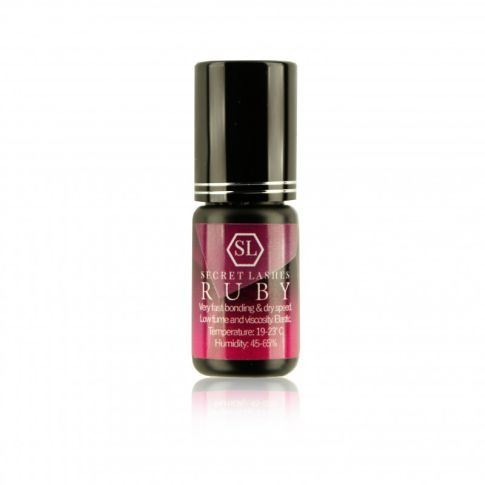 SECRET LASHES Rubinfarbener Kleber 5g