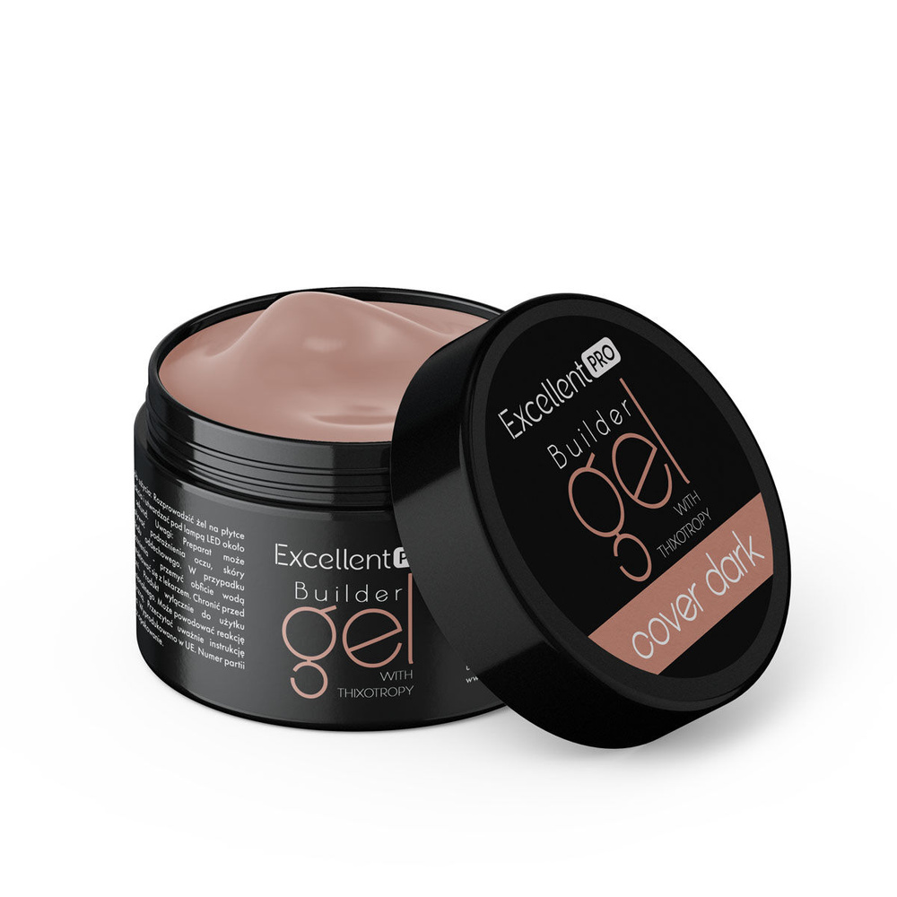 Excellent PRO Builder Thixo Cover Dark Nail Builder Gel 50g
