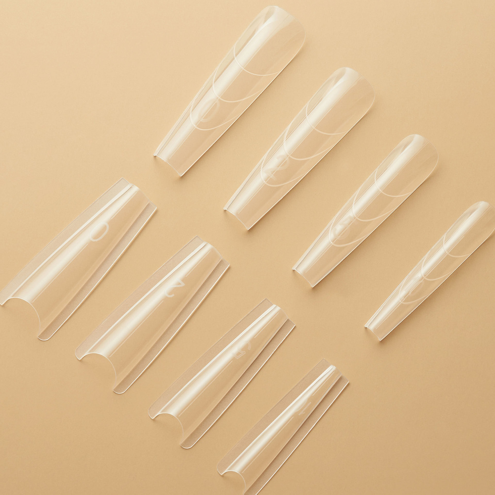 Clavier Nagelverlängerungsschablonen Twin Forms Balerina Shape & Go 2-in-1