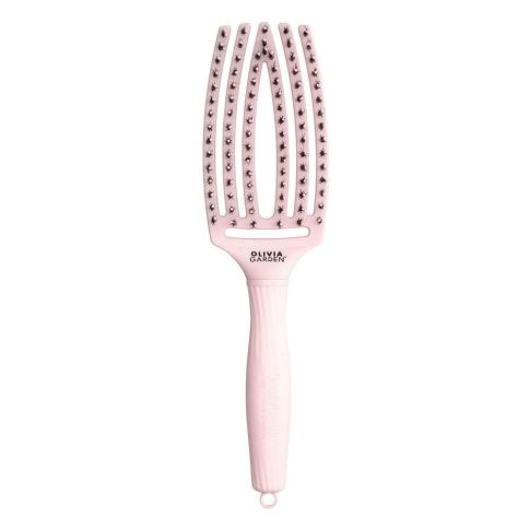 Olivia Garden Fingerbrush Pastellrosa Haarbürste