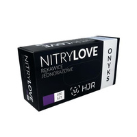 HJR Onyx Nitril-Handschuhe Schwarz S 100 Stück.