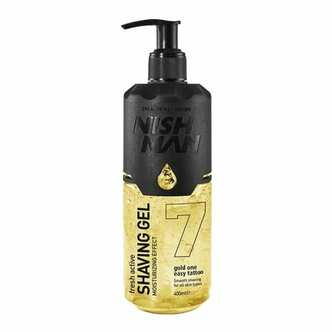 Nishman Rasiergel 7 Gold One Rasiergel 400 ml
