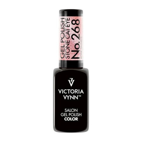 Victoria Vynn Gel Polish Farbe 268m STONE CAT EYE ROSE QUARTZ 5D Hybrid-Lack 8ml